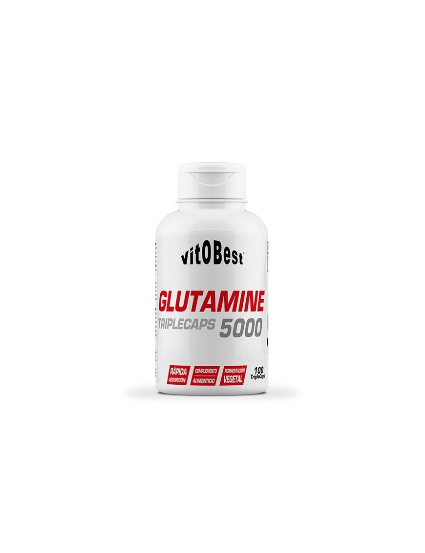 Glutamine 5000 Ajinomoto® - 100 Cápsulas - VitoBest