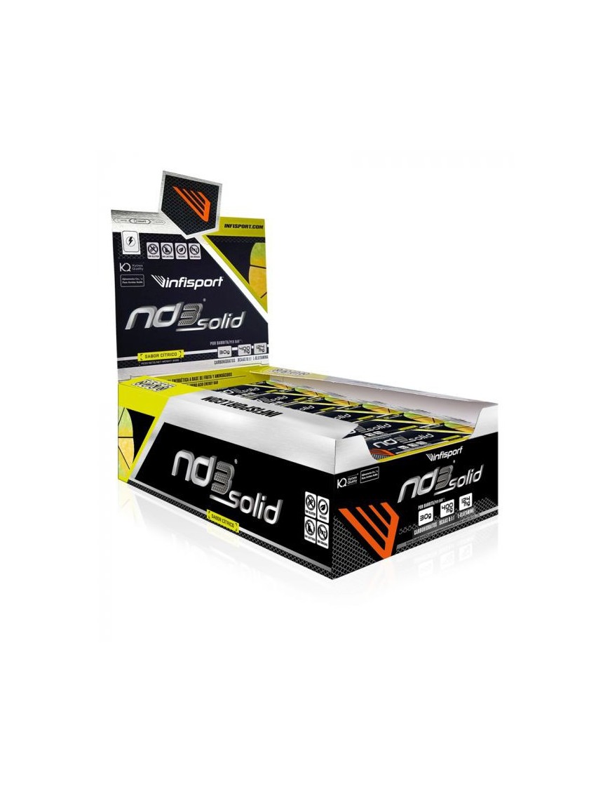 Barritas de Gominola ND3 Solid 21x40gr - InfiSport