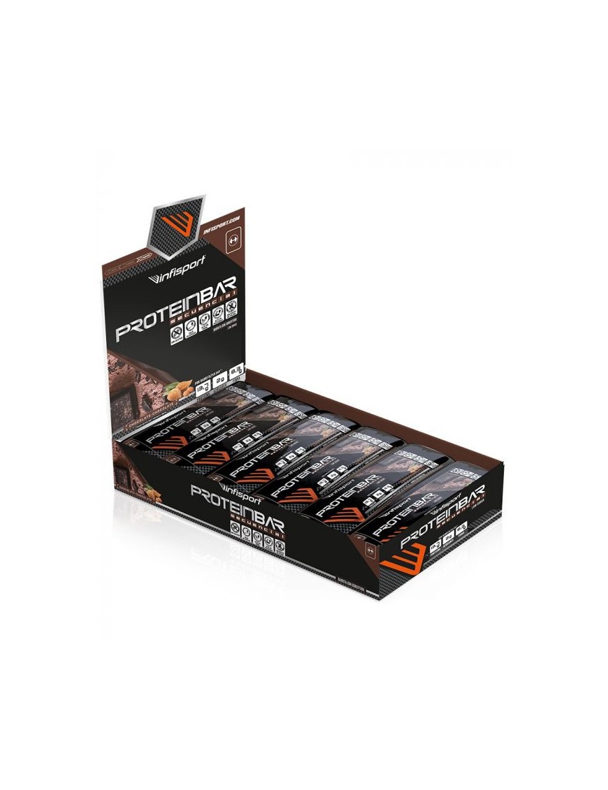 Protein Bar Secuencial Caja 22 unidades - InfiSport