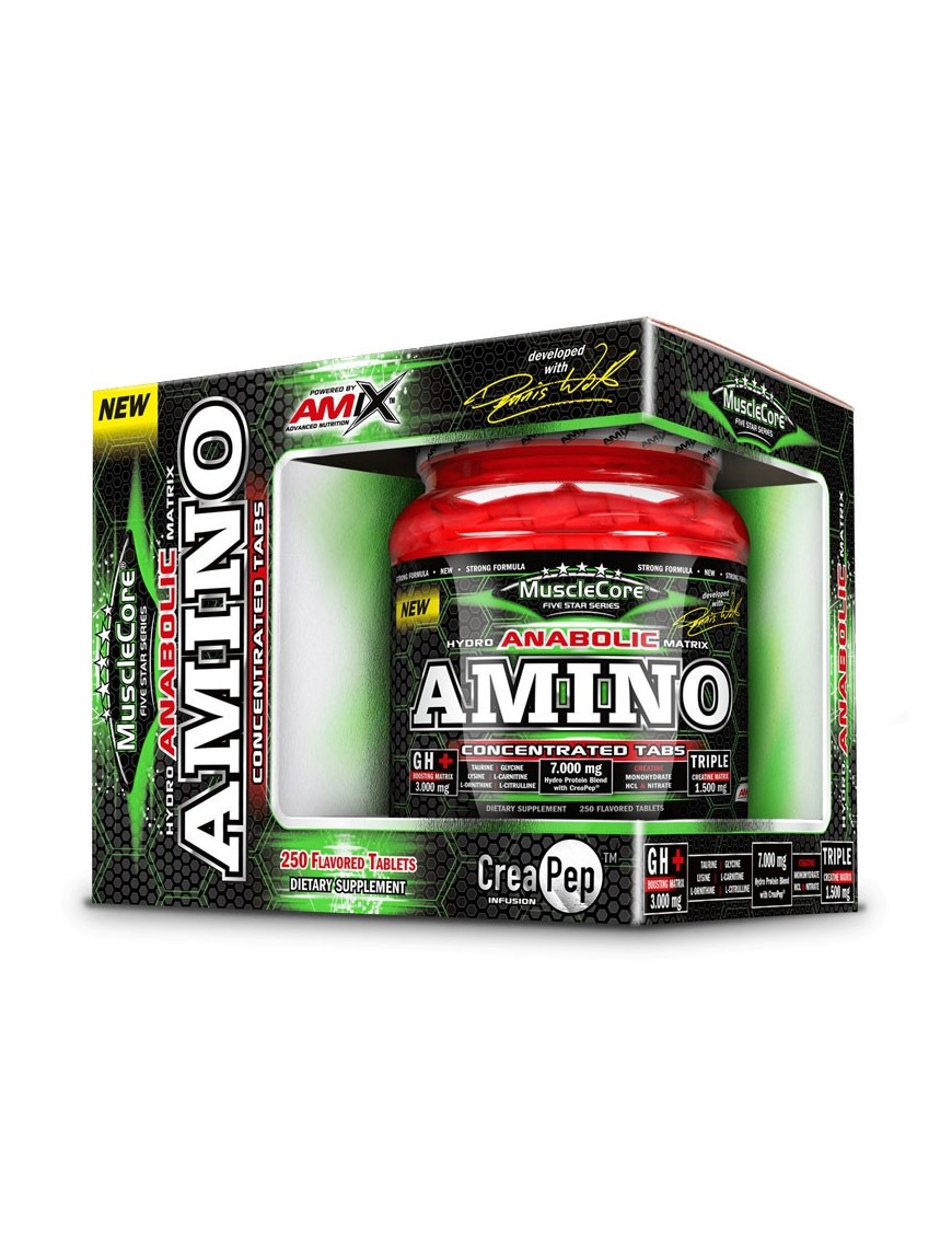 Anabolic Amino con Creapep 250 tabletas