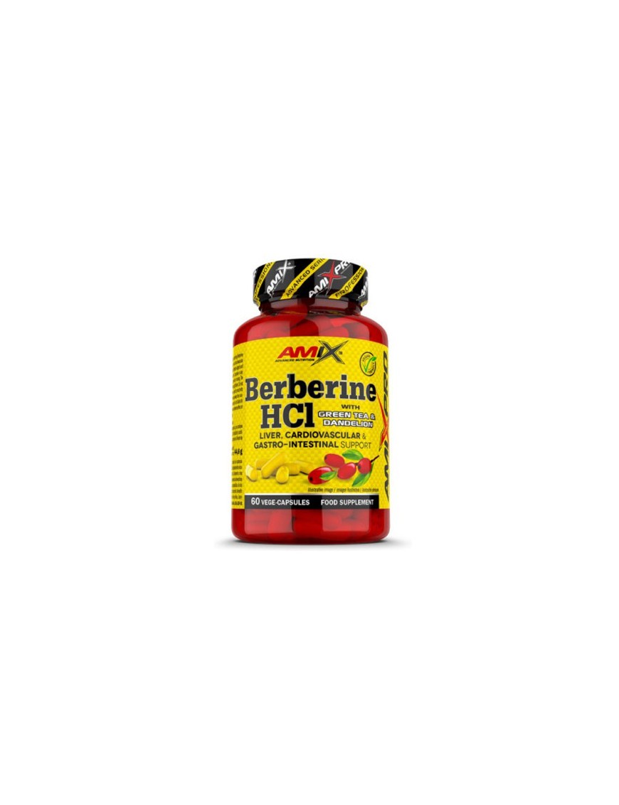 Berberine Hci 60 Cápsulas - Amix