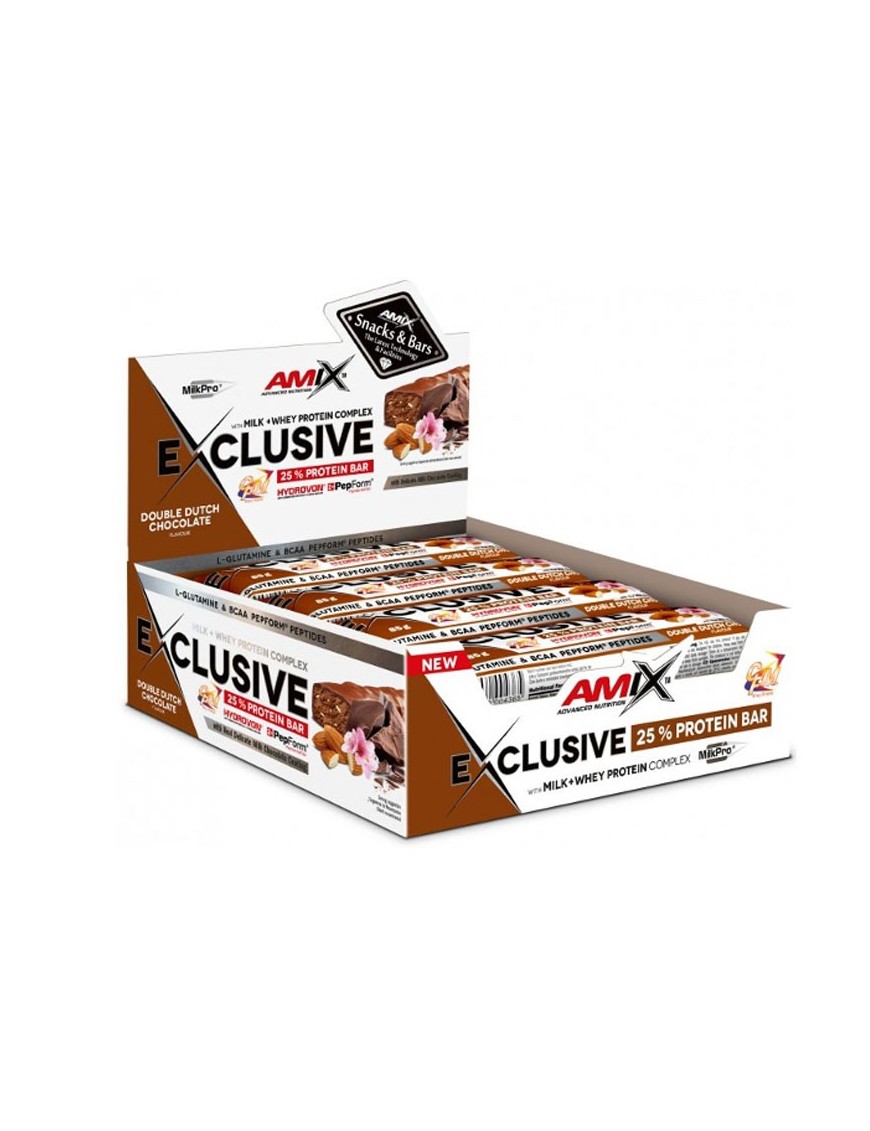 Exclusive Protein Bar 24x40gr - Amix