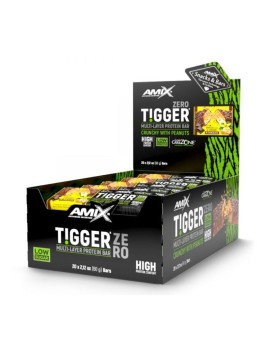 Tigger Zero Protein Bar 20x60gr - Amix