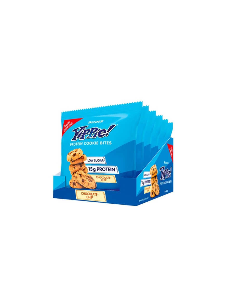 Yippie Protein Cookie Bites Caja 5X50gr - Weider