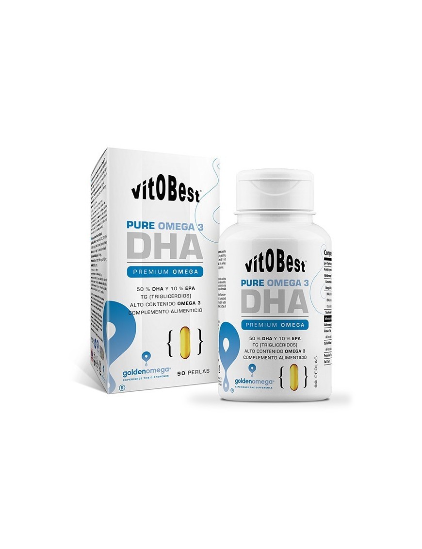 DHA Pure Omega 3 90 Perlas - VitoBest