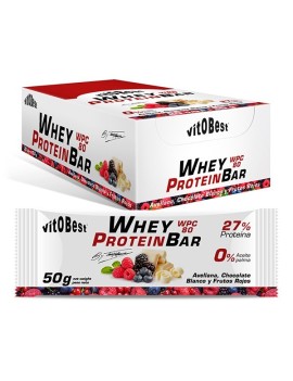 Whey Protein Bar (by Torreblanca) 20 Barritas 50 g - VitoBest