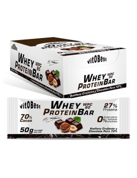 Whey Protein Bar (by Torreblanca) 20 Barritas 50 g - VitoBest