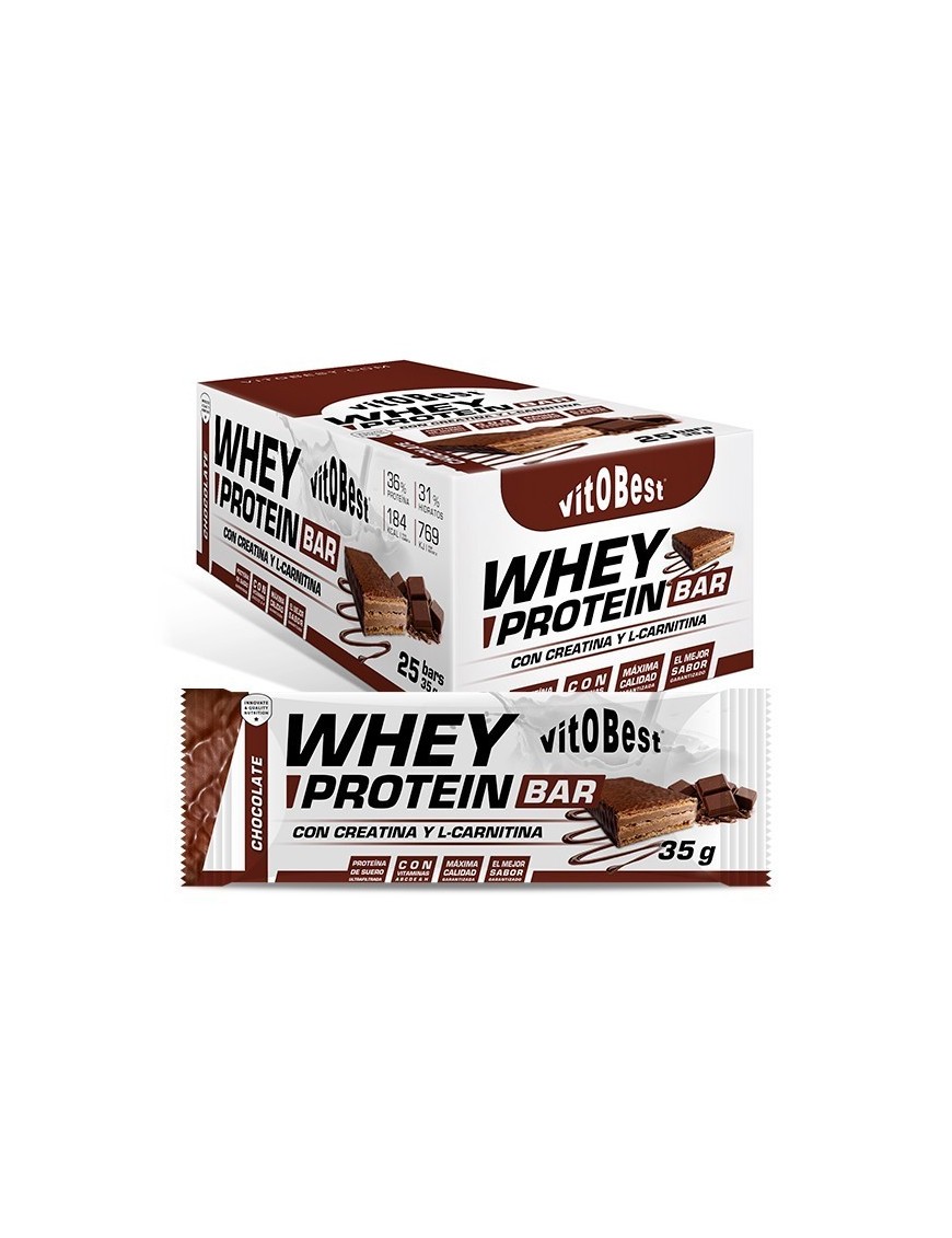 Whey Protein Bar 25x35g - VitoBest