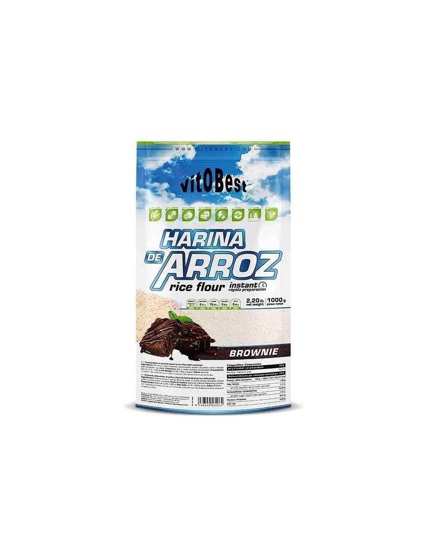 Harina de Arroz 1kg - VitoBest