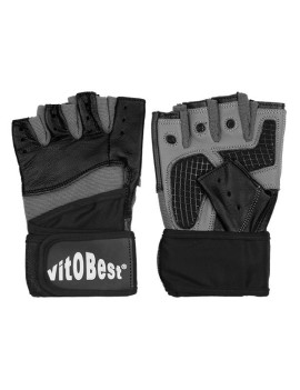 Guantes Muñequera Cuero - VitoBest