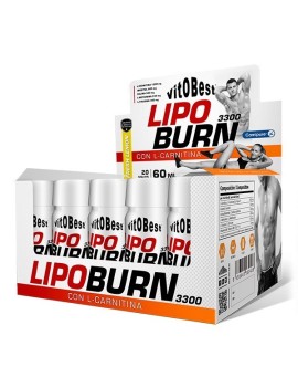 LipoBurn 3300 20 Viales 60ml - VitoBest