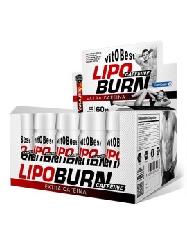 LipoBurn Caffeine 20 Viales 60ml - VitoBest