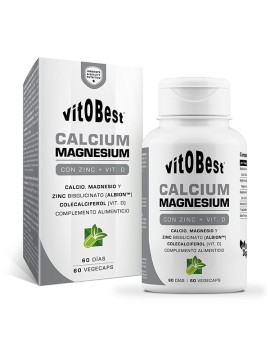 Calcium Magnesium 60 Cápsulas - VitoBest