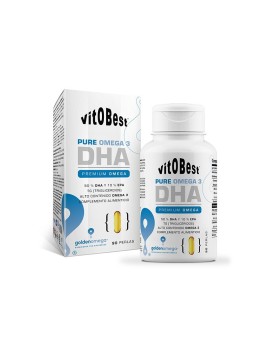 Pure Omega 3 EPA+DHA 90 Cápsulas Líquidas - VitoBest