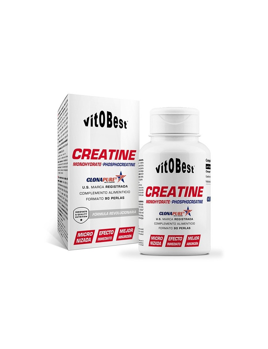 Creatine (Clonapure®) 90 Perlas - VitoBest