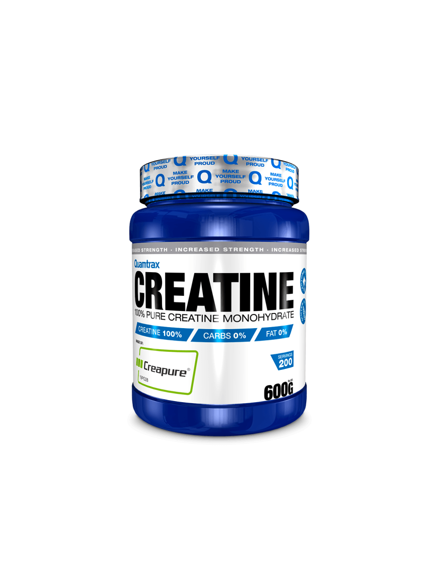 Creatina Monohidrato 100% Creapure 600gr - Quamtrax