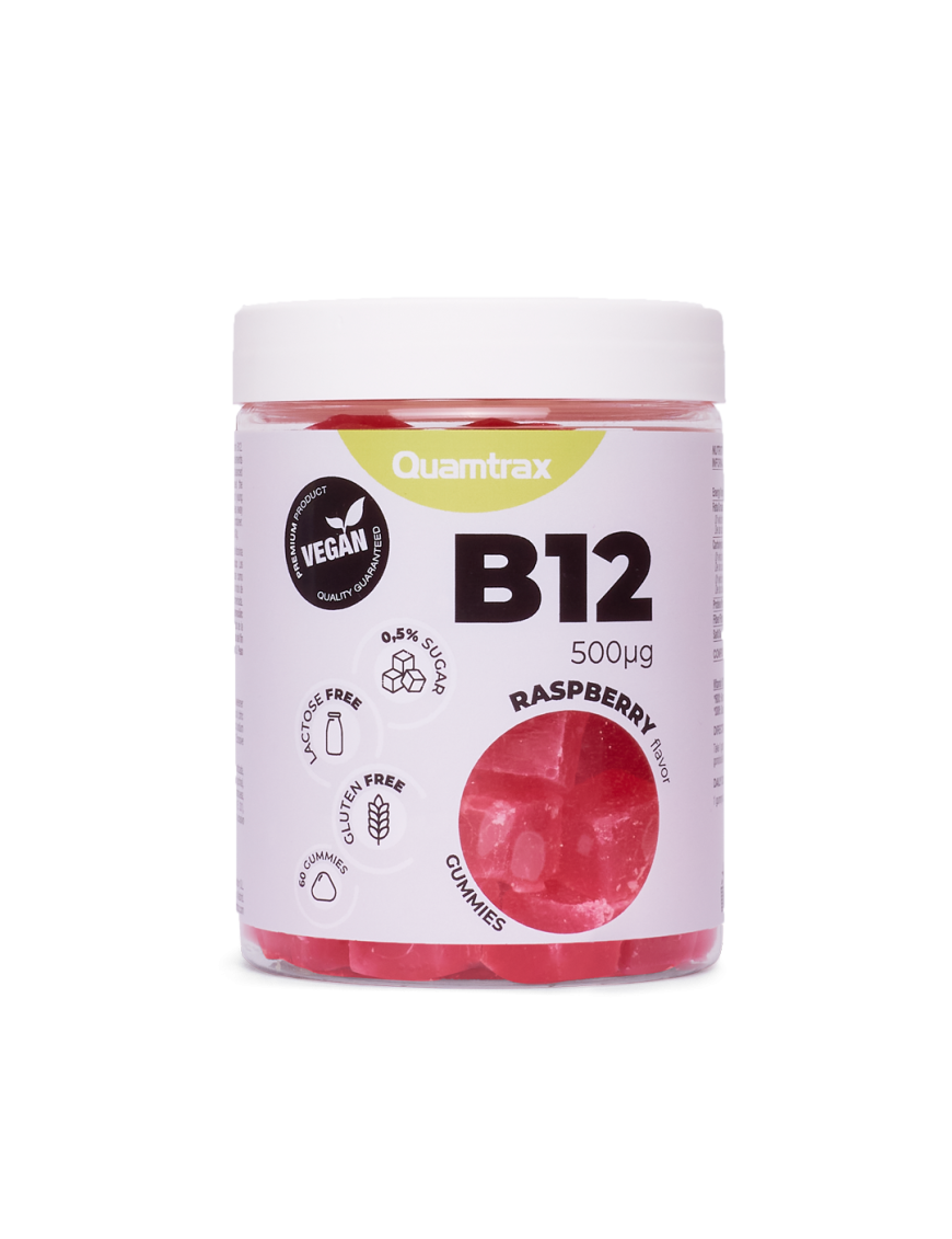 Essential B12 Vitamina 60 gummies - Quamtrax