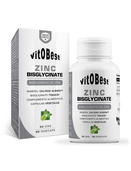 Zinc Bisglycinate 50 Cápsulas - VitoBest
