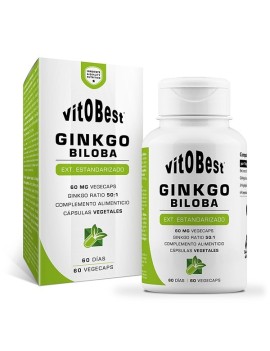 Ginkgo Biloba 60 Cápsulas - VitoBest