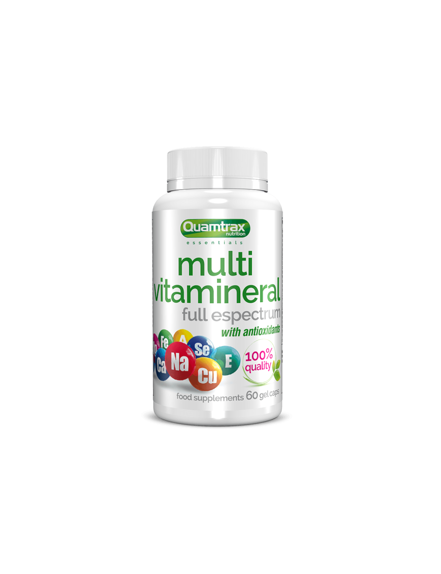 Multivitamineral 60 Gel Cápsulas - Quamtrax