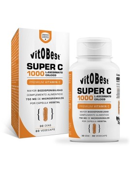 Super C 1000 60 Cápsulas - VitoBest