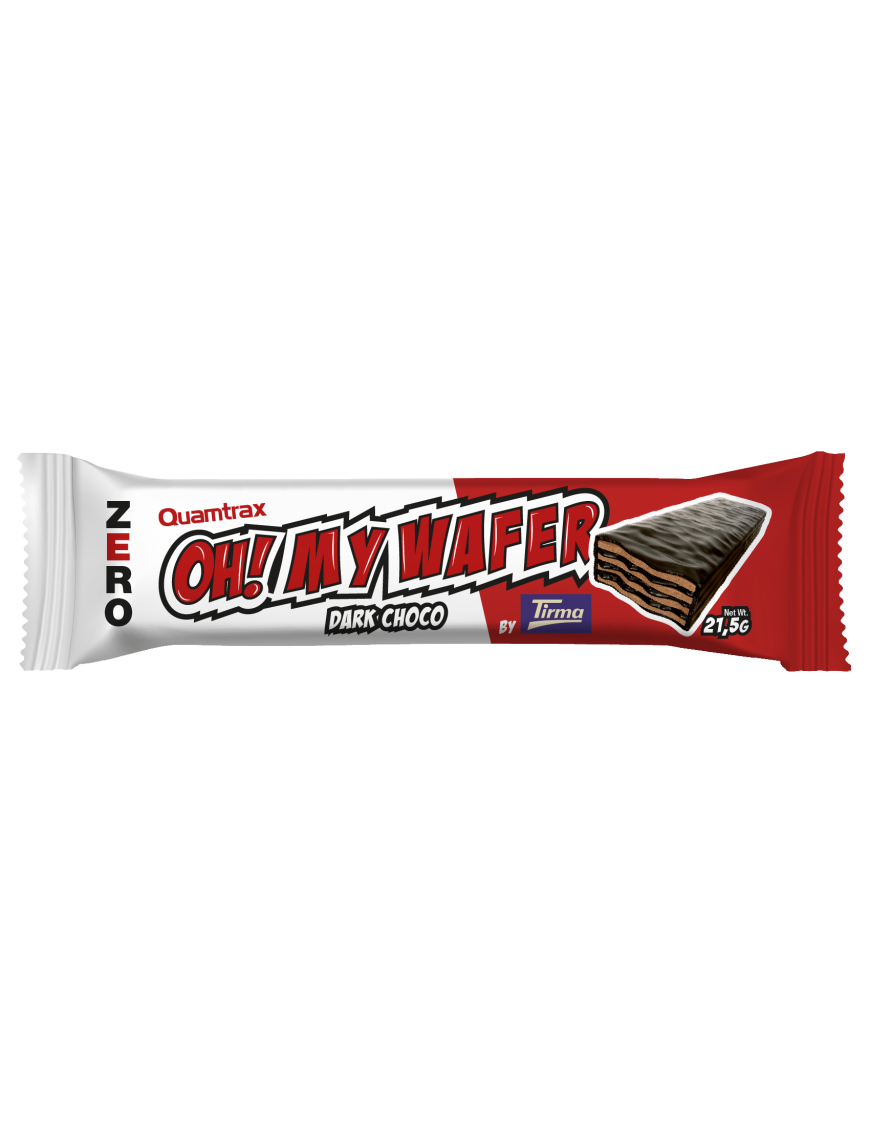 Oh My Wafer Dark Choco 21,5g -  Quamtrax