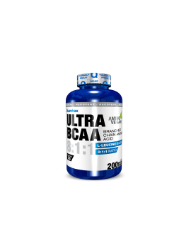 Ultra BCAA 8:1:1 200 Cápsulas - Quamtrax