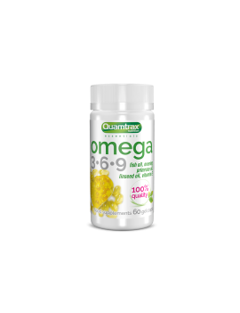 Omega 3.6.9 500mg 60 gelcaps - Quamtrax