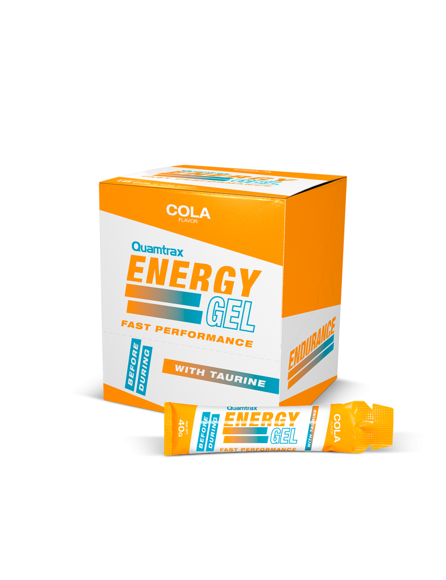 Energy Gel Cola con Taurina 40gr - Quamtrax