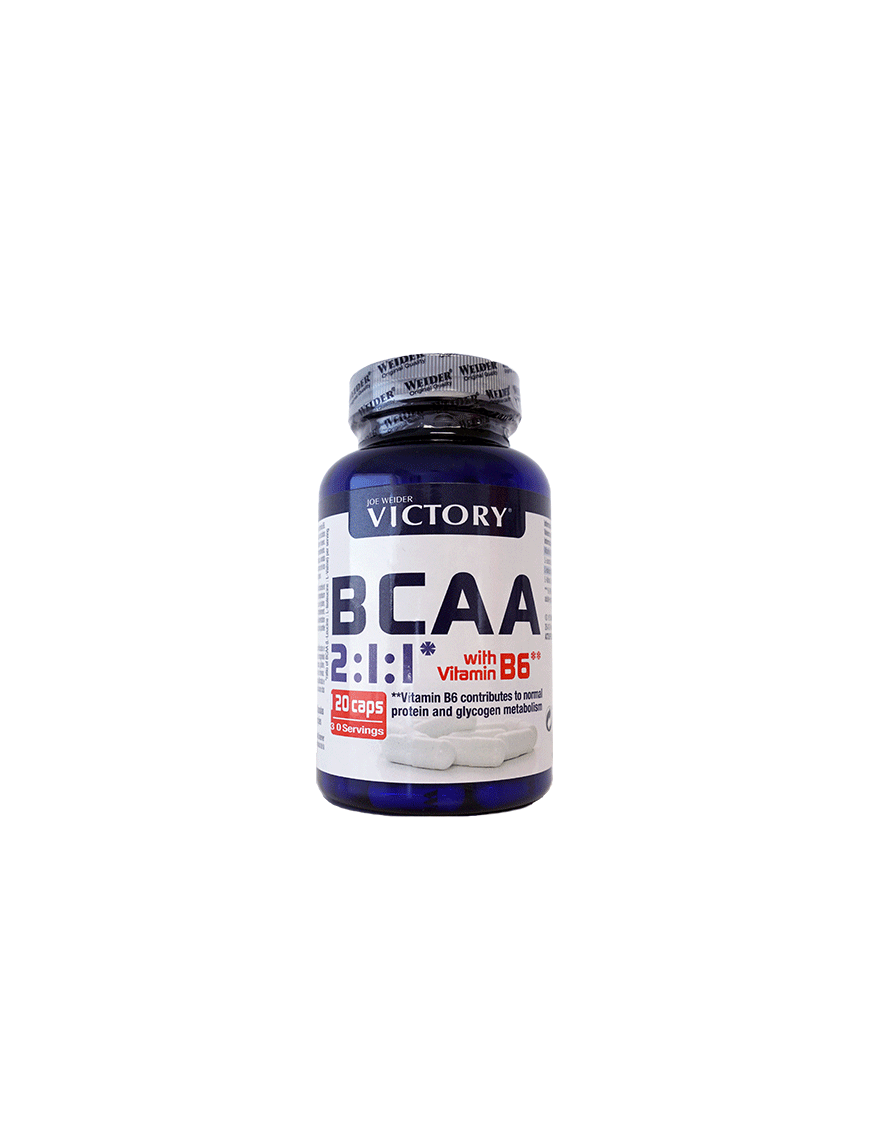 BCAA 2:1:1 120 Cápsulas - Weider