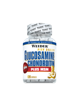 Glucosamine Chondroitine + MSM 120 Cápsulas - Weider