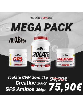 Mega Pack Isolate CFM + Clonapure + GFS Amino - Vitobest