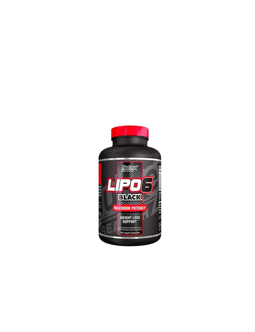 Lipo 6 Black 120 Cápsulas - Nutrex