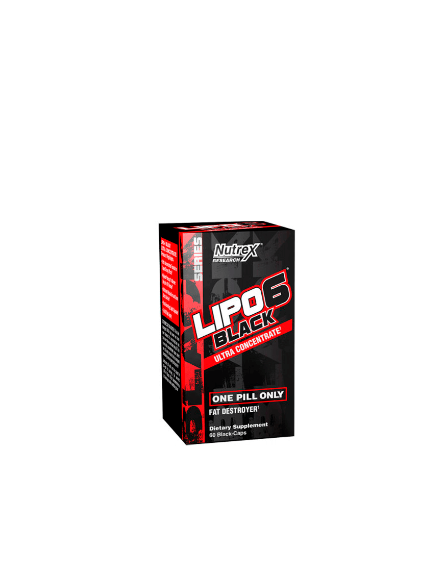 Lipo 6 Black Ultraconcentrate 60 Cápsulas - Nutrex