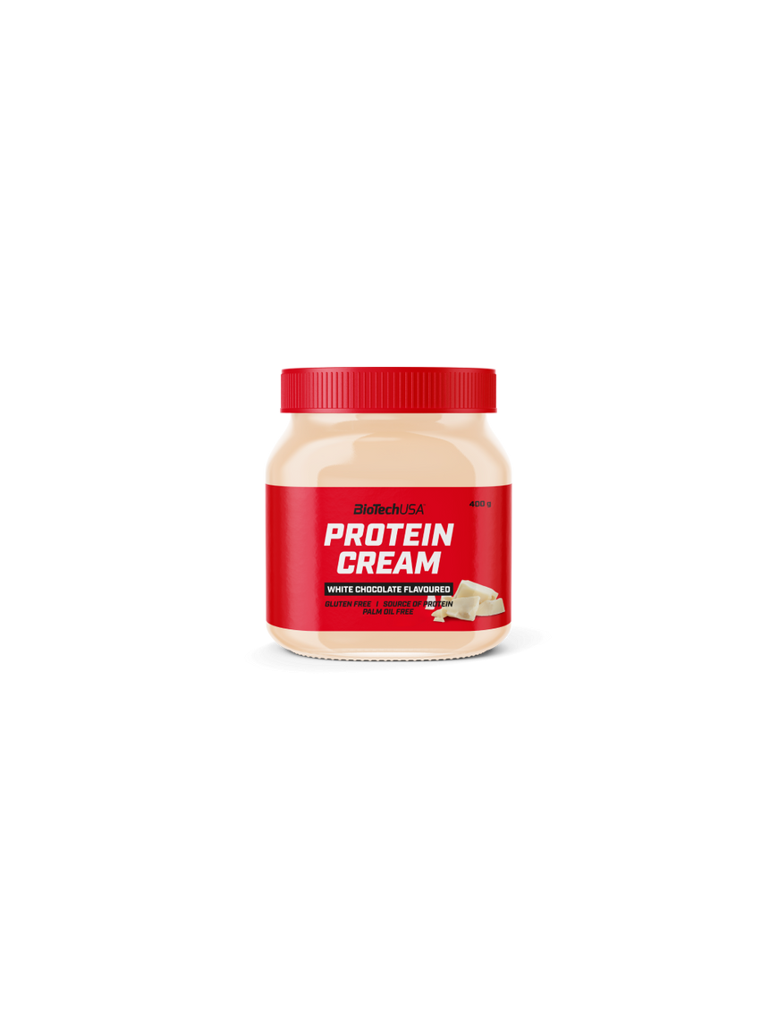 Protein Cream Chocolate Blanco 400gr - Biotech Usa