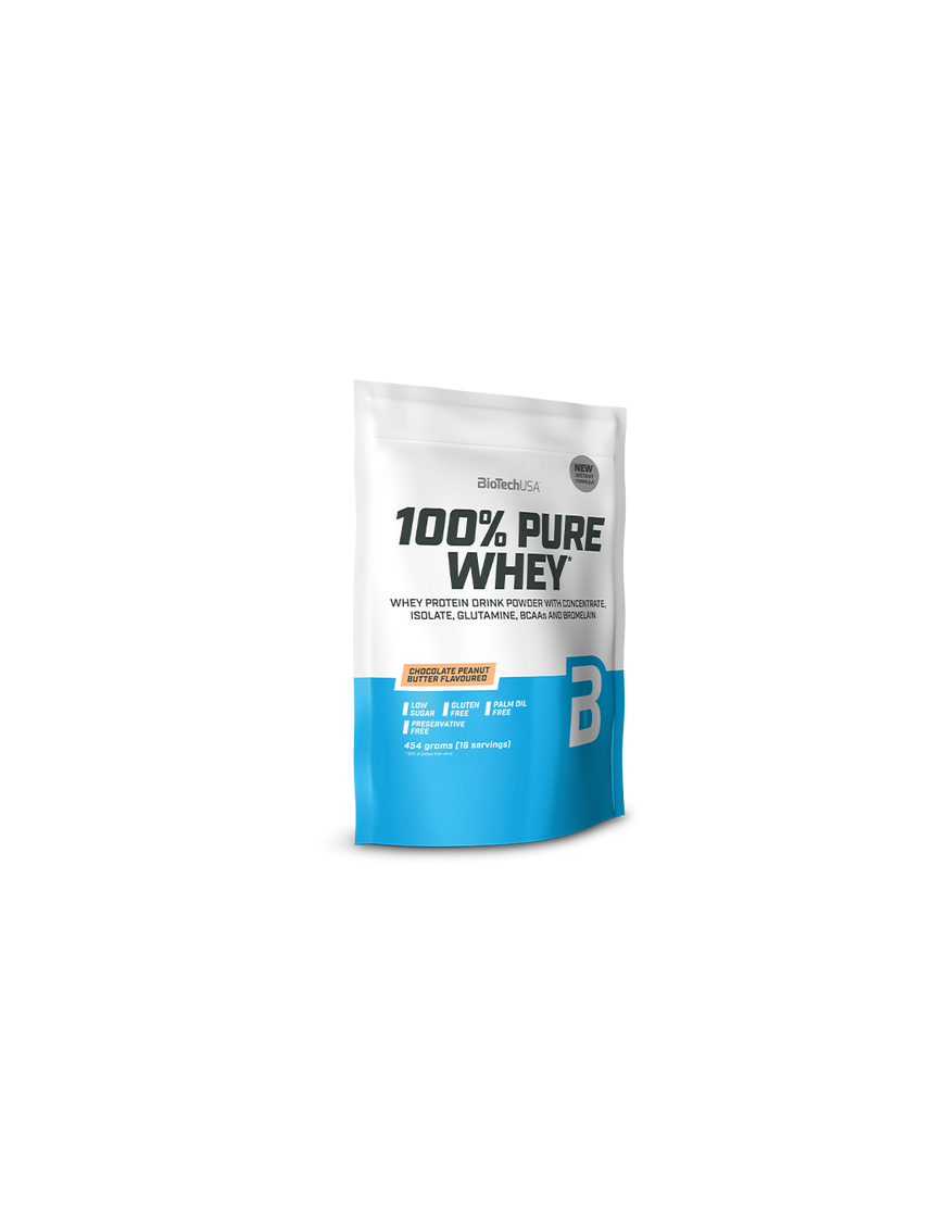 100% Pure Whey 454g - Biotech Usa